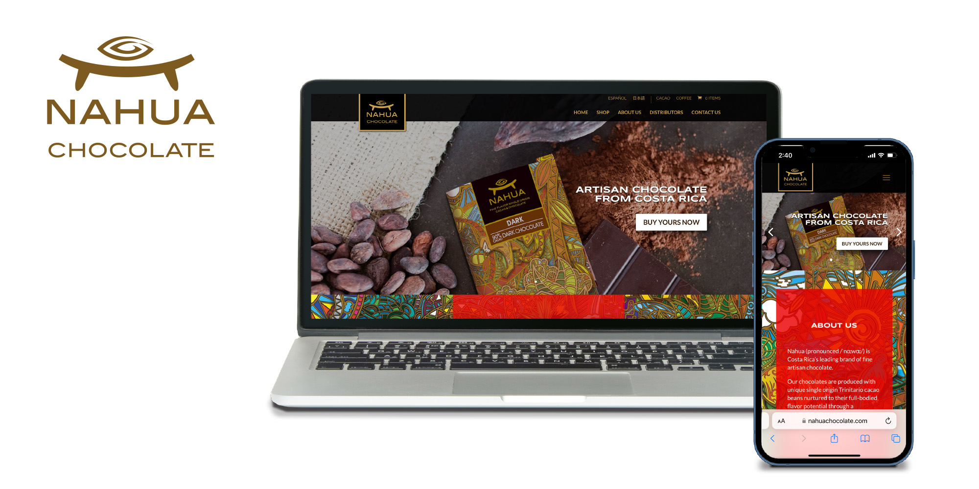 Nahua Chocolate Website